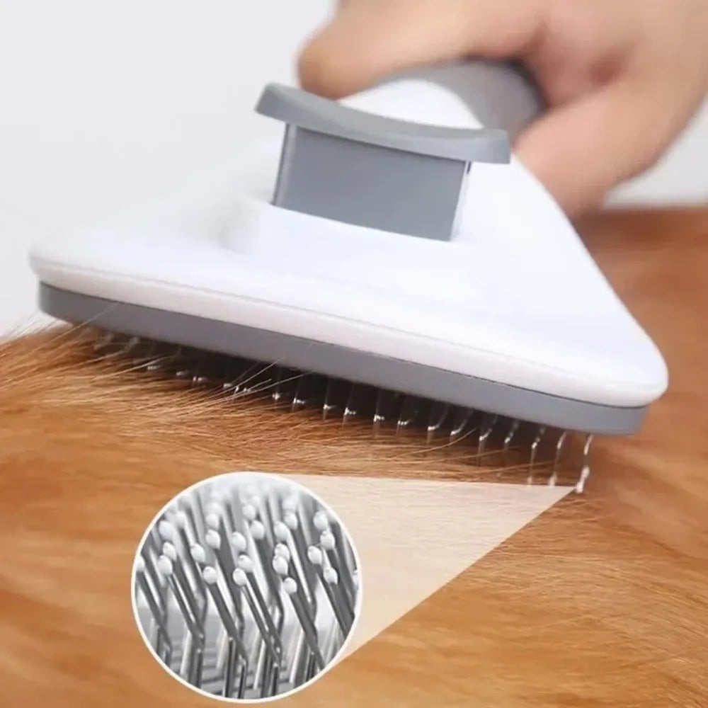 Self Cleaning Pet Grooming Brush
