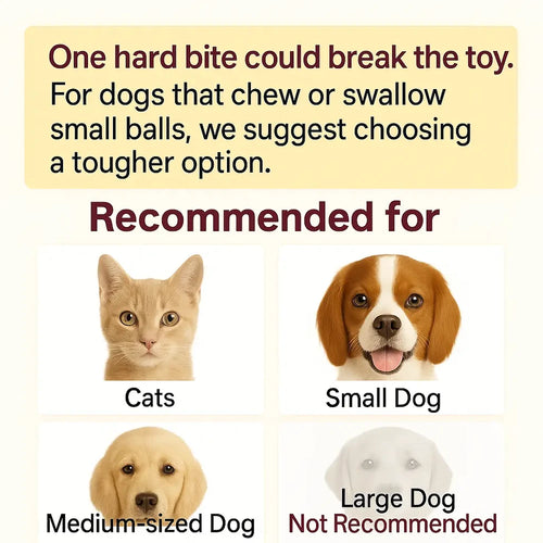 Interactive Pet Teaser Ball