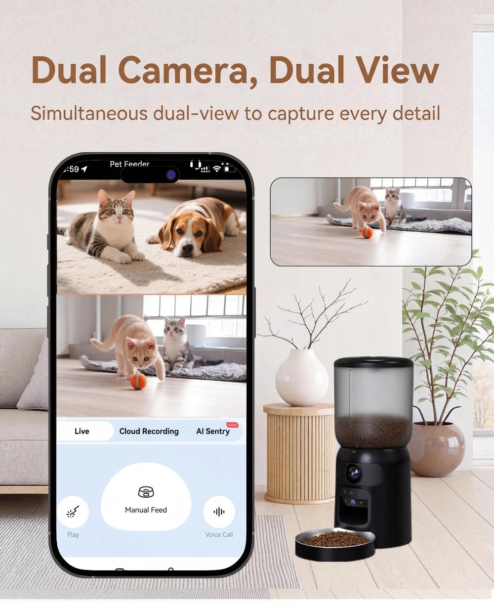 Automatic Cat Feeder with Camera