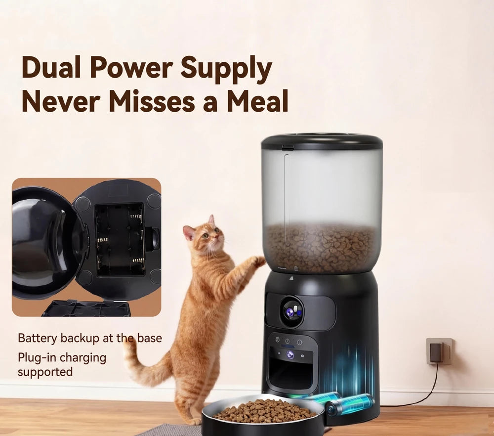 Automatic Cat Feeder with Camera