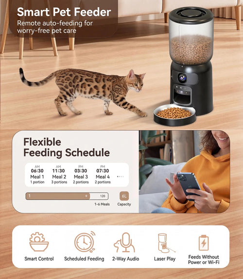 Automatic Cat Feeder with Camera